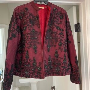 Size M Choices dressy jacket beaded.